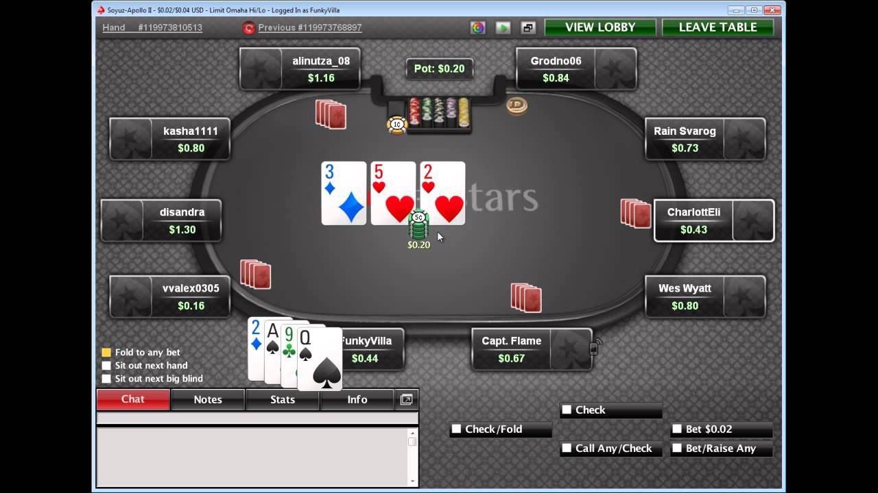 Omaha Hi Lo Hand Example YouTube