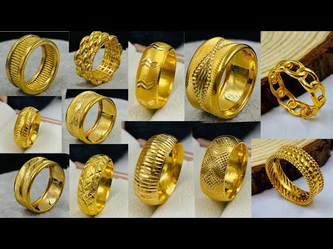 latest Gold challa ring designs with weight and price 2023 / Khawaja  jewellers - YouTube