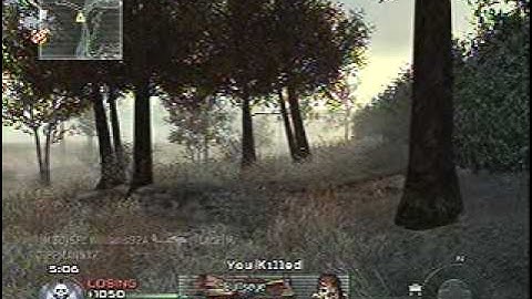 COD: MW2 FFA on Wasteland (MP5K) / Enemy Tac Nuke Loss