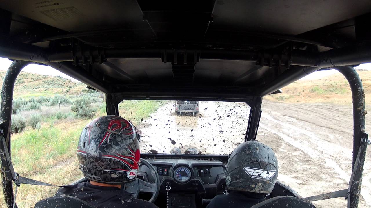 RZR XP4 1000 and yamaha Wolverine R spec mudd bogg at the RZR XP4 1000 and yamaha Wolverine R spec mudd bogg at the