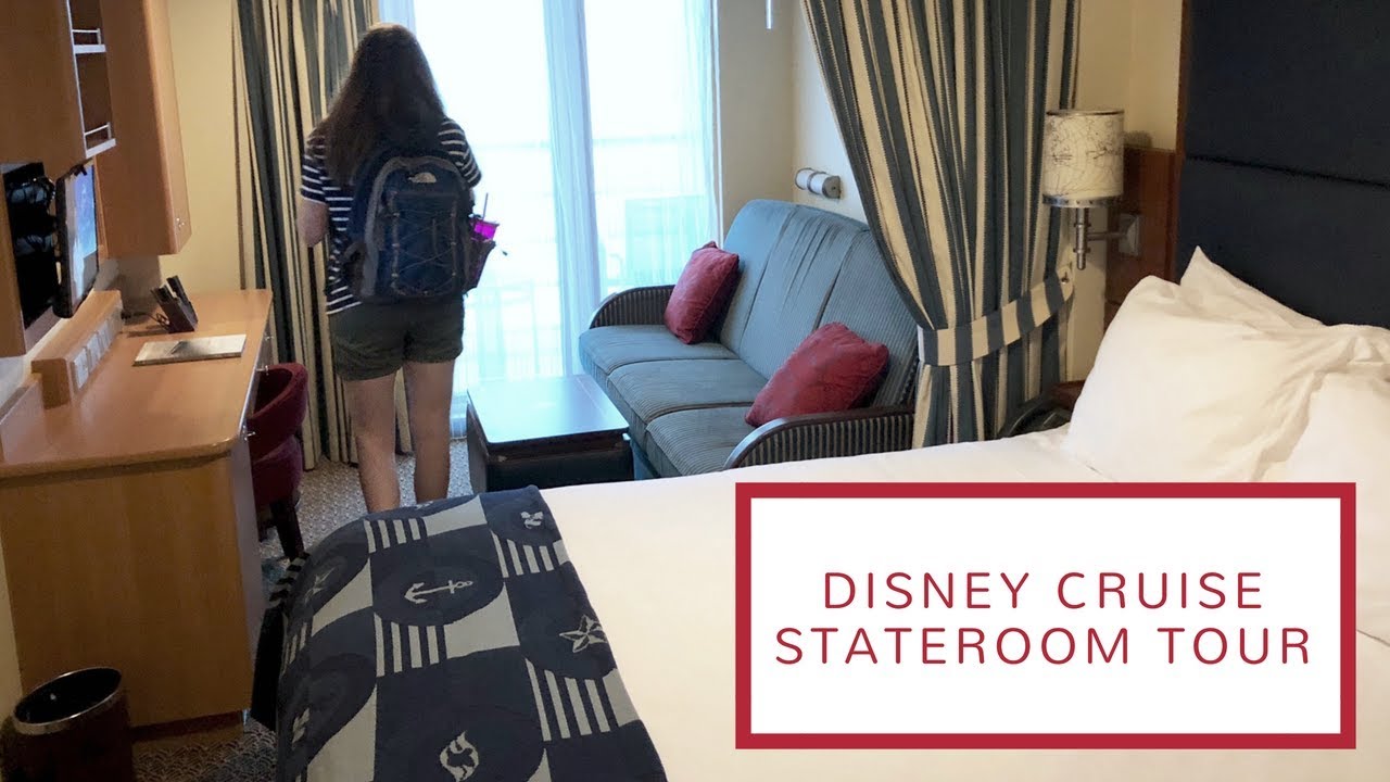Disney Cruise Stateroom Tour Deluxe Oceanview Stateroom with Verandah