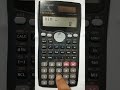 Solve | sin 30 degree | using calculator (Casio fx-991MS)