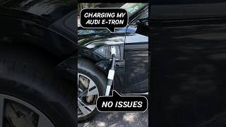 🔋Charging my Audi e-tron 👌 No Issues #etron #audi #evcharger #car