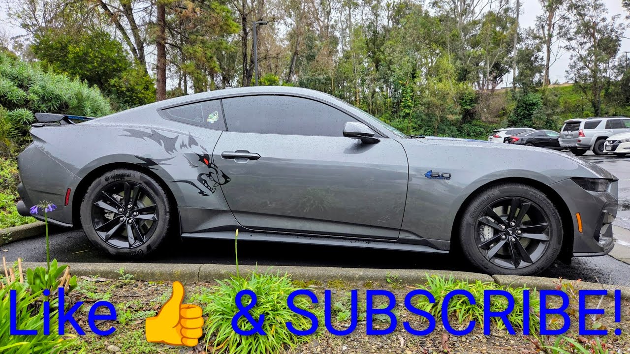 Ford Mustang GT 5.0 2025 года // Обзор от первого лица и холодный запуск! V233