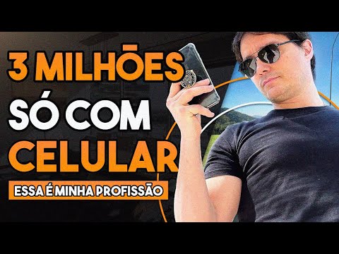 FATURE 3 MILHÕES DE REAIS COM ESSA PROFISSÃO! [TRABALHANDO DE CASA COM CELULAR]