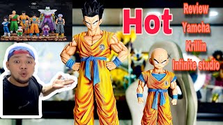 Review mô hình anime yamcha và krillin của infinite studio