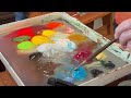 Acrylic Painting Tutorial for Beginners: Part 2 of a Sky #acrylicpaintingtutorial #acryliclandscape