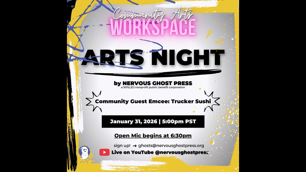 The Nervous Ghost Press Open Mic: The Year of the Ghost (2026)