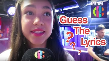 Can you guess the lyric? | CBBC Official Chart Show