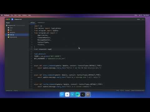Build a Telegram Bot in Python  #5 – Custom Responses