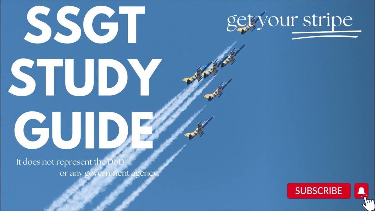 SSGT STUDY GUIDE SECTION 4A AUDIO BOOK YouTube