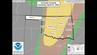 Watch: Friday Afternoon Live Weather Update - Tornadoes