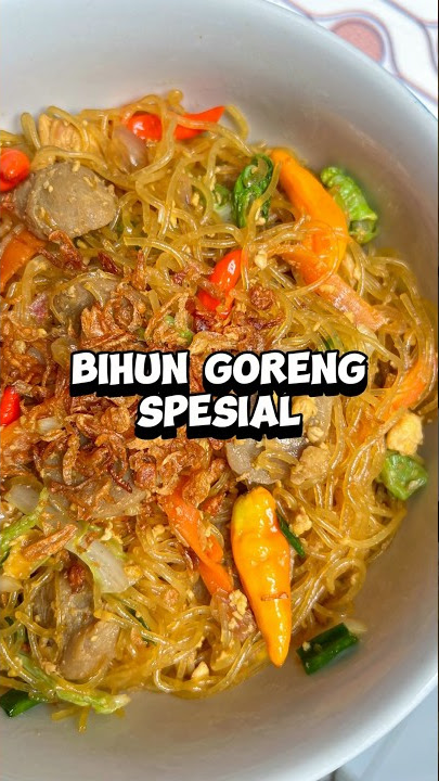 Bihun Goreng Spesial #bihungoreng #bihungorengspesial #bihun #masakansimple #masakanrumahan