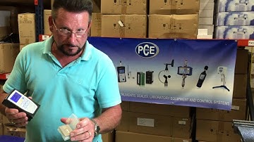 Calibration and Use of the PCE-RT 10 Roughness Tester