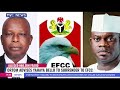 Samuel Ortom Advises Yahaya Bello To Surrender To EFCC Over Allegation Of N80.2 Billion Fraud