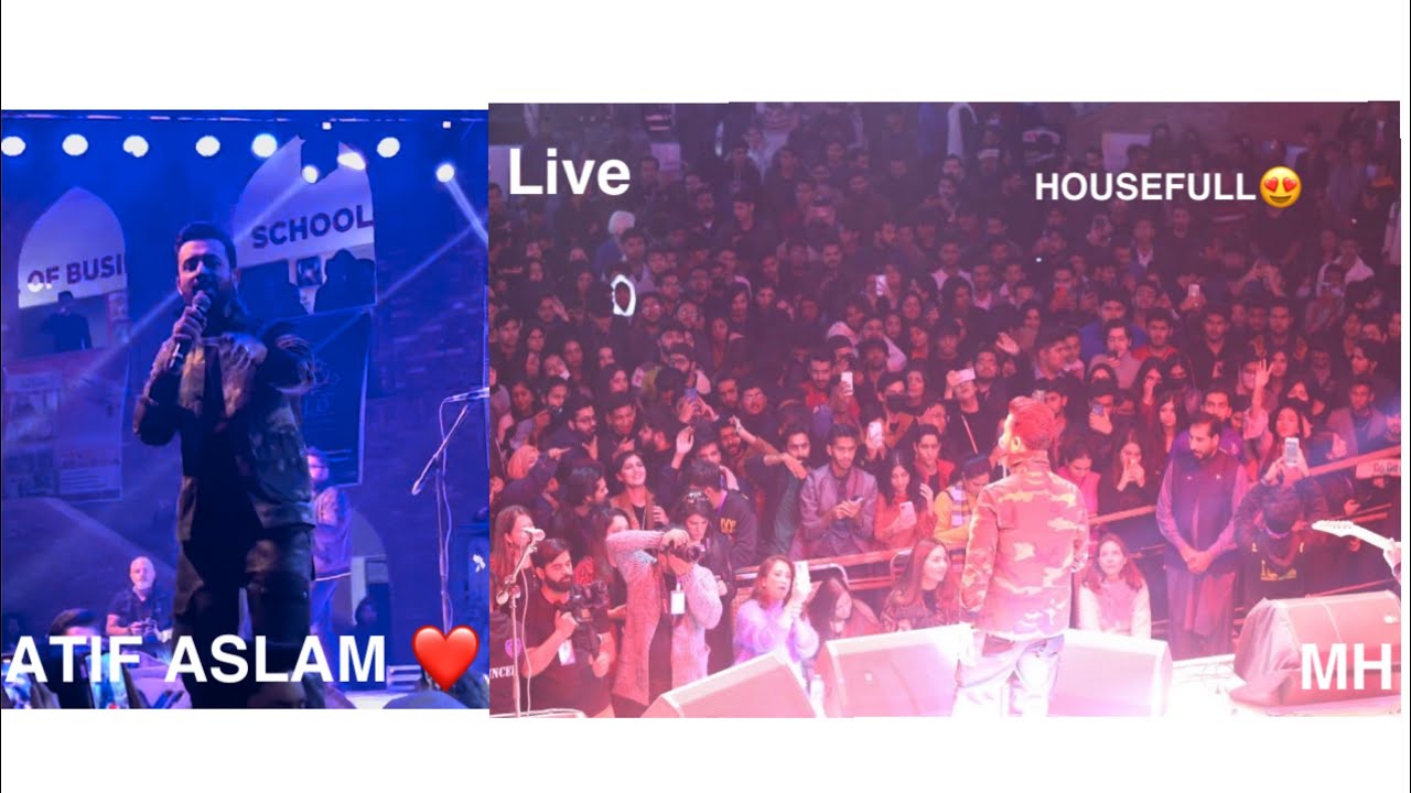 ATIF ASLAM LIVE CONCERT IN LAHORE