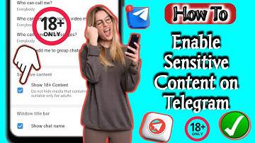 How To Enable Sensitive Content on Telegram 2025 (Android & iOS)❤️