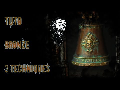 Tuto Figurine - Peindre du Bronze : 3 Techniques