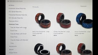 Tips for ordering Premium Tires
