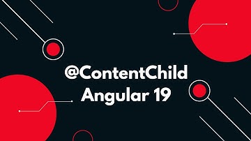 #29 🌟 Angular 19 Tutorial: How to Use @ContentChild for Accessing Projected Content 🚀