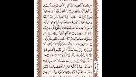 ص 499 القرآن الكريم صفحات بصوت المنشاوي نسخة الإذاعة