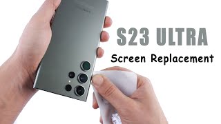 Samsung Galaxy S23 Ultra Screen Replacement (parts Disassembly)