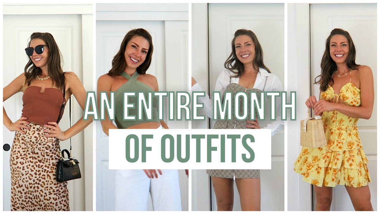 What To Wear All Month | Cute Aesthetic Outfit Inspo