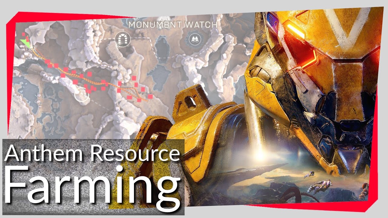 Anthem - Easy Resource Farming Route