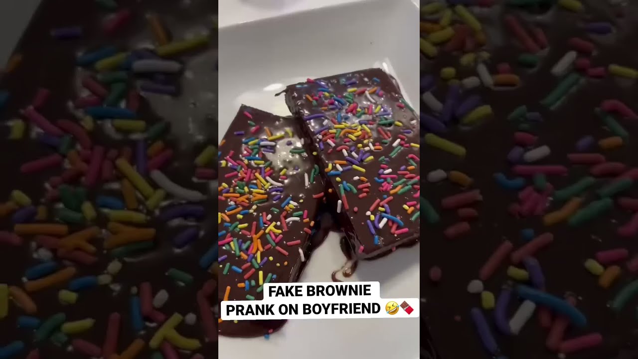 Fake Brownie Prank On Boyfriend Shorts