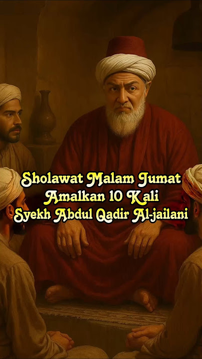 Sholawat Malam Jumat, Amalkan 10 Kali #syekhabdulqodirjaelani #sholawatnabi #amalanmalamjumat