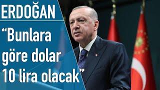 Erdoğan'ın 2019'daki konuşması yeniden gündemde: Bunlara göre dolar 10 lira olacak, enflasyon