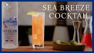 Simple 3 Ingredient Sea Breeze Cocktail Recipe | Grey Goose Vodka screenshot 4