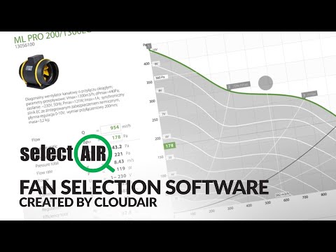 SelectAir — Fan Selection Software for Harmann Ventilatoren