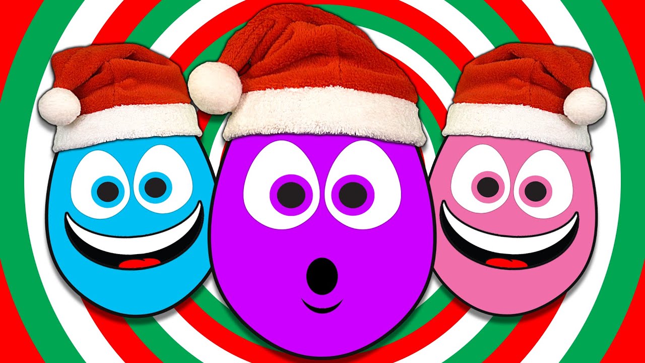 HO HO HO! | Baby Big Mouth Buddies Holiday Song | Kids and Toddler Songs