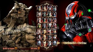 Mortal Kombat CYBER ERMAC - MKX SHAO KAHN, ALIEN, PREDATOR - HWOARANG DLC Costume Skin PC Mod MK9