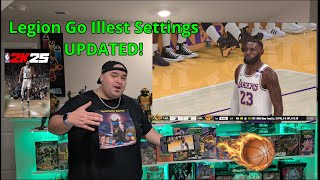 NBA 2K25 Best Settings for the Legion Go!