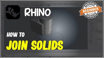 Rhino How To Join Solids