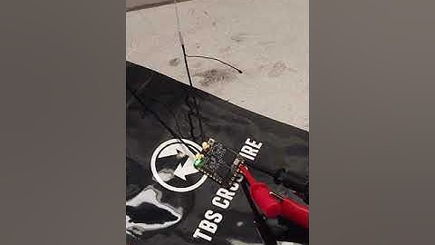 Received my replacement TBS Nano diversity receiver. First startup and bind.