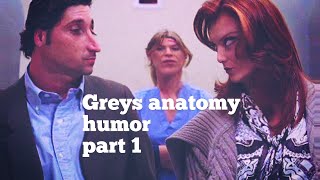 ✨ greys anatomy ✨ humor #1 ✨