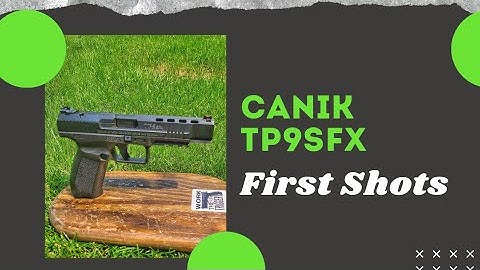 Canik TP9SFX First Shots