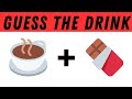 🍎can you Guess the DRINKS by emoji🥤emoji quiz