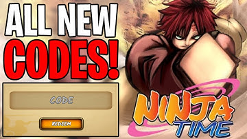 ✅ NINJA TIME CODES ROBLOX – All New Working Codes!