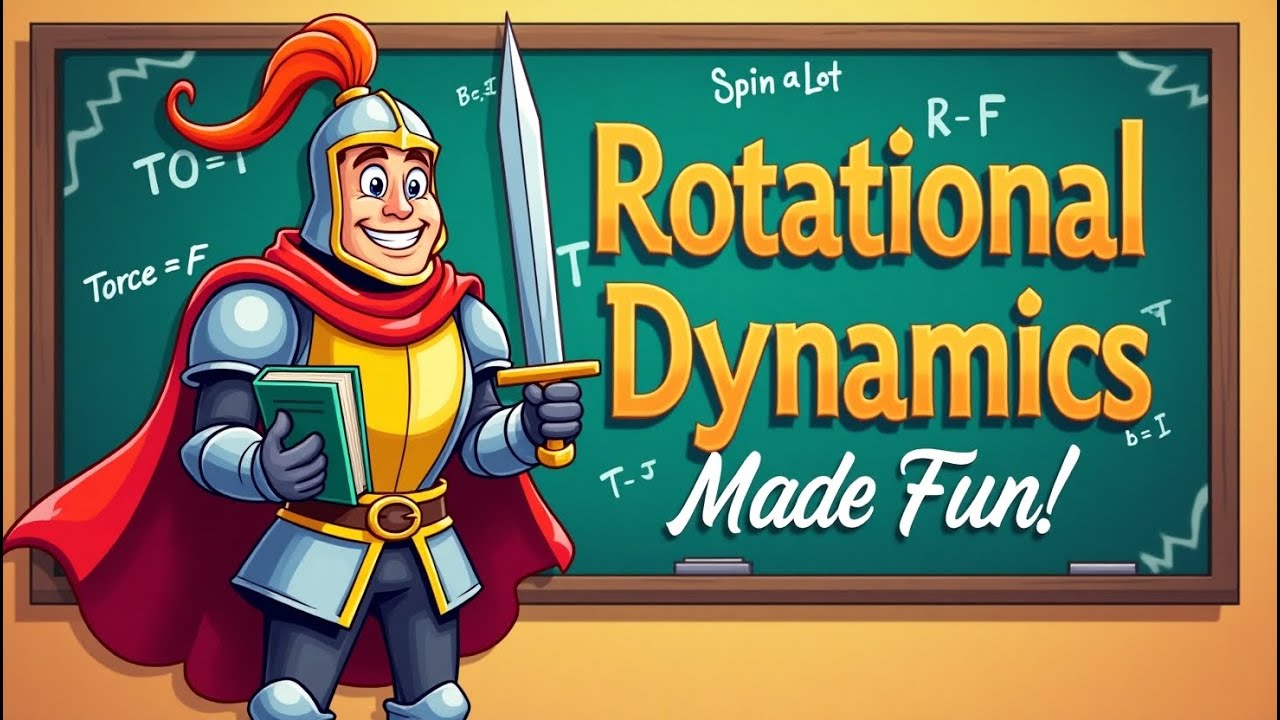 Rotational Dynamics Made Fun: Sir Spin-a-Lot’s Quest to Master Physics ...