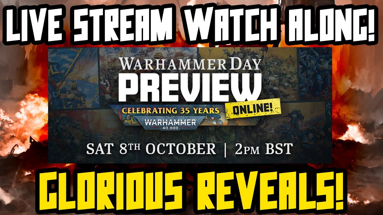 WARHAMMER DAY REVEALS WATCH ALONG! YouTube