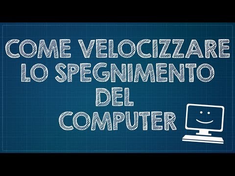 Video: Come Accelerare Lo Spegnimento Del Computer