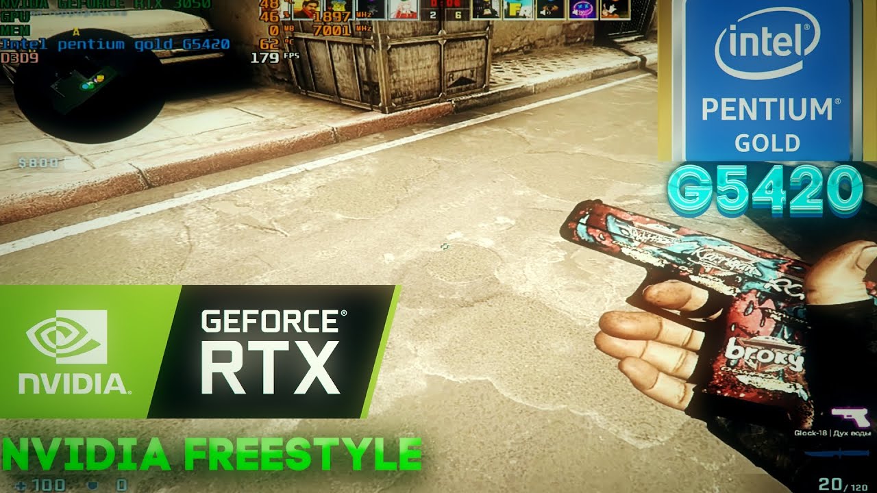 CS:GO: RTX 3050 8GB + Pentium G5420 | 4:3 Low Graphics - YouTube