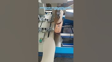 sole edge grinding machine #flipflopslippers #shoemaking #factory