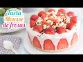 Tarta Mousse de Fresas | Postre sin horno | Quiero Cupcakes!