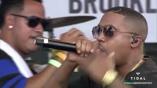 Nas & The Soul Rebels live in Brooklyn 2016