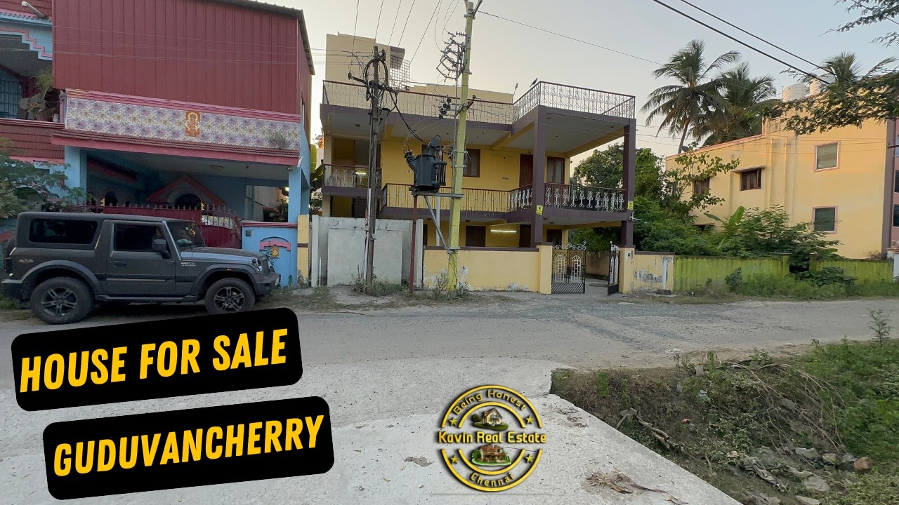 ID 2594 - House For Sale in Guduvanchery || 30 Ft Road || East Facing || 1.90Km GST Road ||